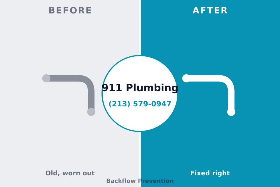Before and after: plumbing repair El Jebel, CO